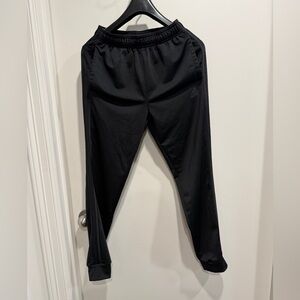 Adidas Jet Black Athletic Pants. Pre-loved.